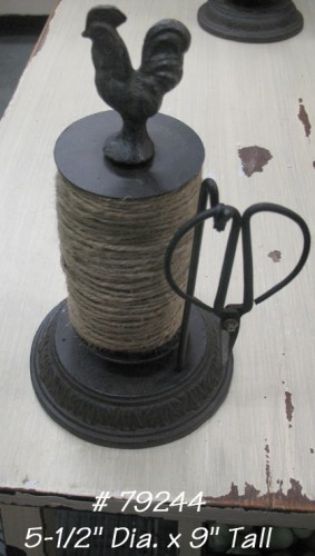 string holder with scissors