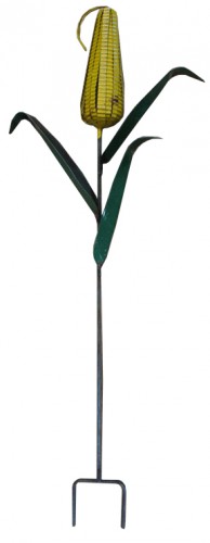 Metal Corn Stalk Figure