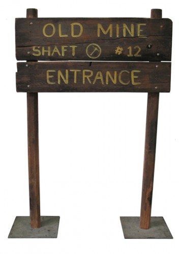 Campsite Wood Sign