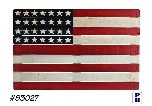 Flag Painted Pallet