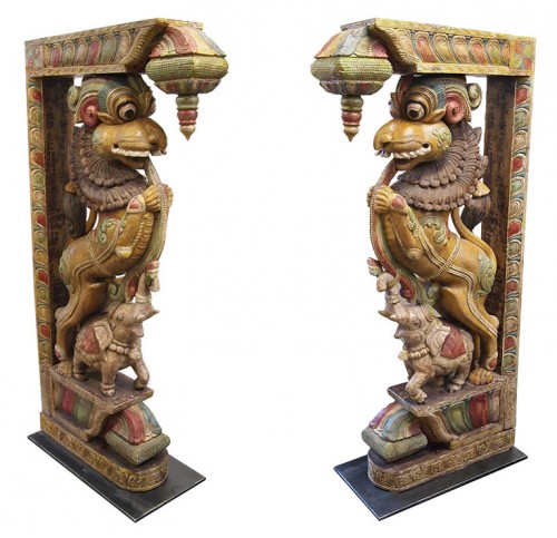 Lion Pillars