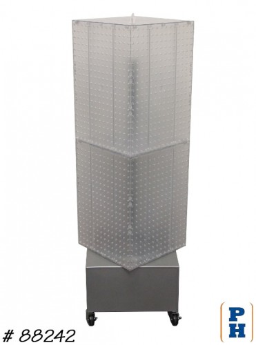 Plastic Pegboard Display Unit