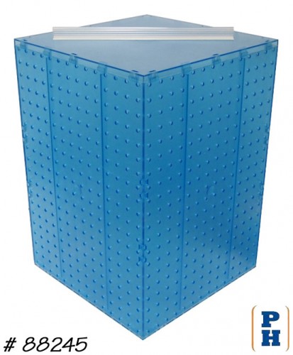 Plastic Pegboard Display Unit