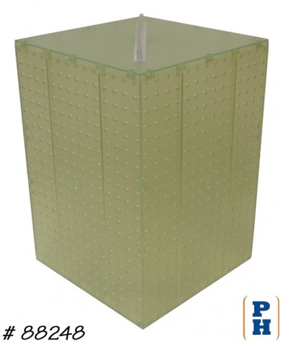 Plastic Pegboard Display Unit