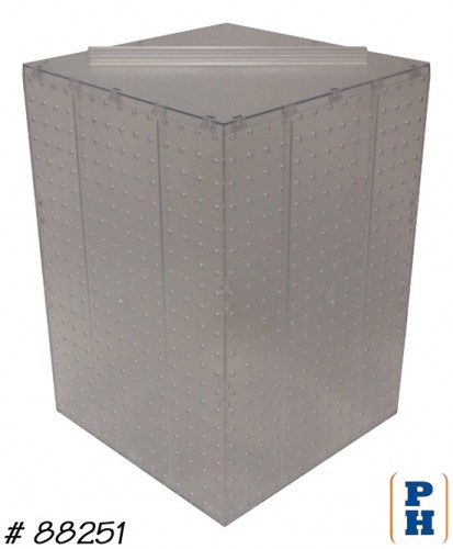 Plastic Pegboard Display Unit