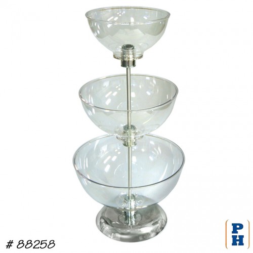 Clear Plastic Bowl Display