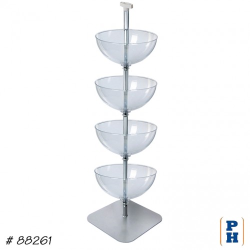 Clear Plastic Bowl Display