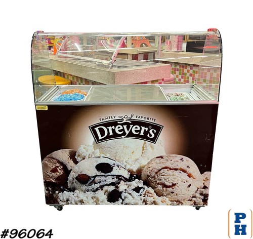 Ice Cream Freezer / Cooler - Dipping Cabinet