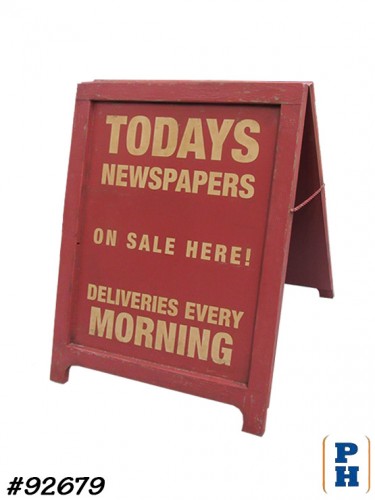 A - Frame Sign