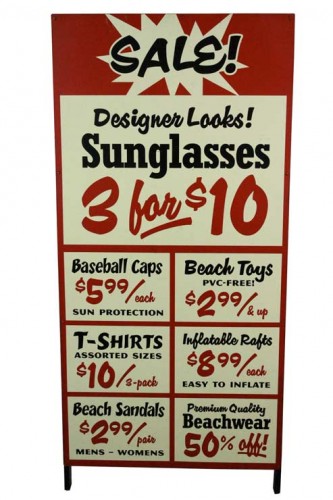 Sandwich Board / A-Frame