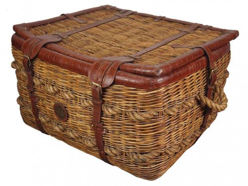 Wicker Balloon Basket