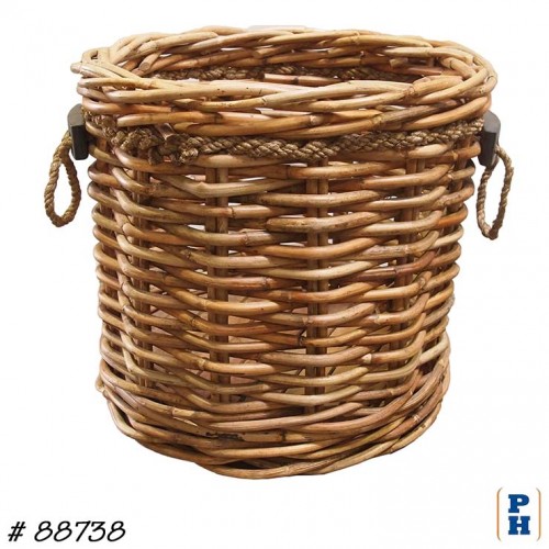 large wicker basket