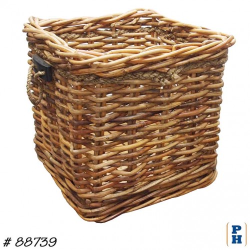 large wicker basket