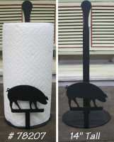 pig paper towel holder