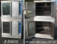 commercial double oven
