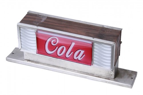 sign, diner counter