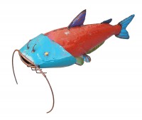 oversize metal catfish