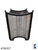 Wood & Metal Planter
