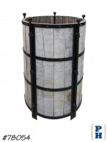 Wood & Metal Planter