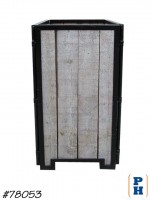 Wood & Metal Planter