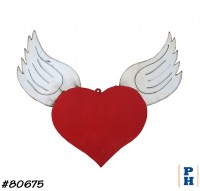 Flying Heart Wall Decor