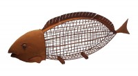 Oversize Metal Fish