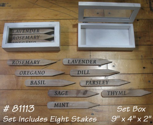 herb stake set