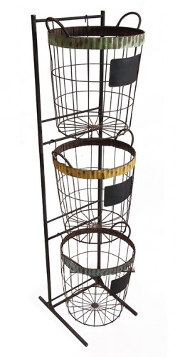 Wire Basket Store Display