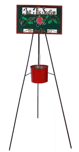 Christmas Charity Bucket