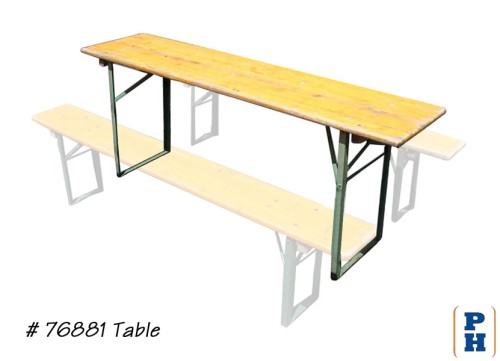 Campsite Picnic Table