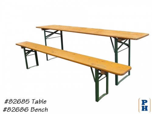 Campsite Picnic Table & Bench