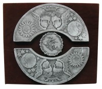 occult - gothic wall plaque
