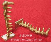 spine shape hanging hook