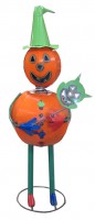 metal jack o lantern man