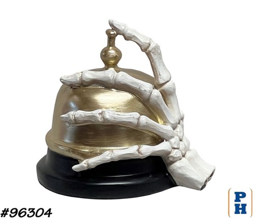 Service Bell with Skeleton Hand
