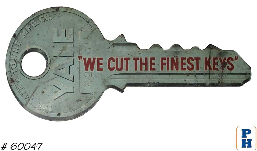 Key Sign in Hardware Store