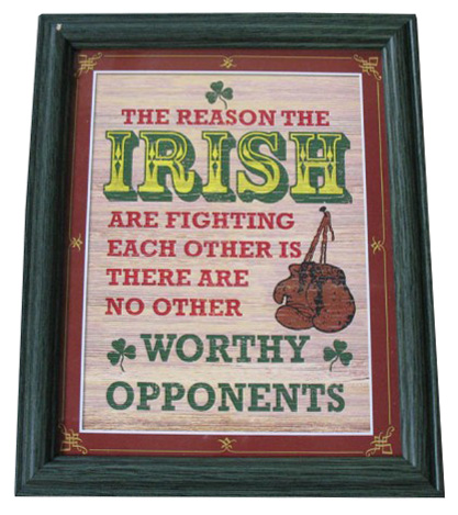 sign, irish bar
