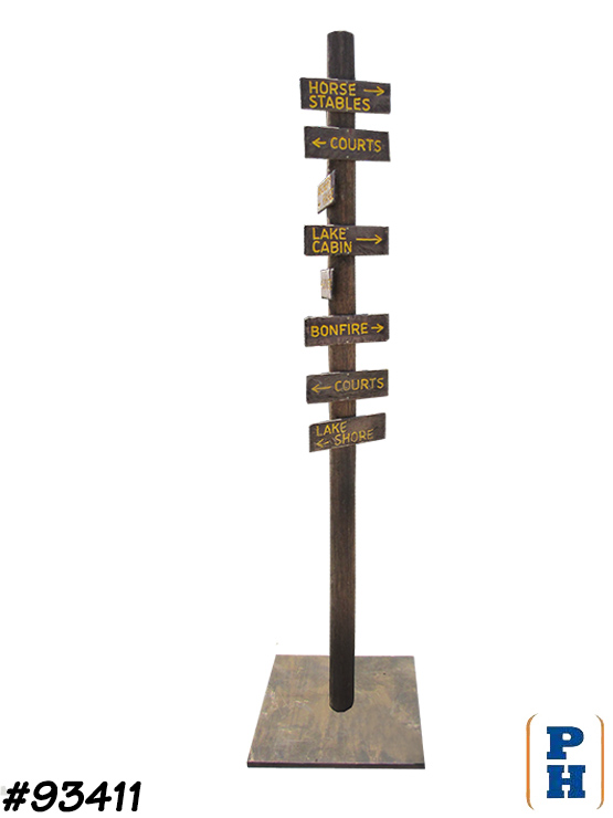 Multi Sign Post in Lodge