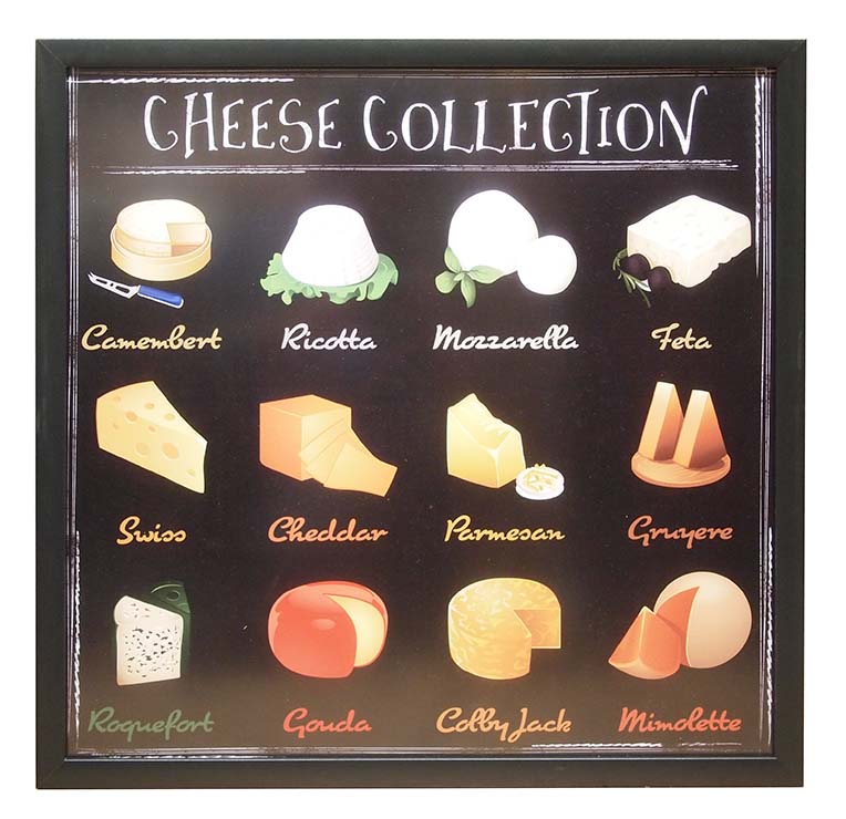 Cheese Sign in Cleared Assorted Signs