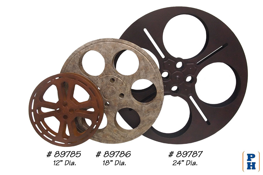 Film Reel Wall Decor in Theater & Concessions