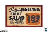 Sign- Menu