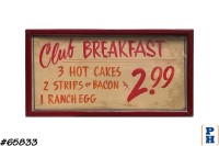 Sign- Menu
