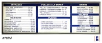 Electric Menu Sign