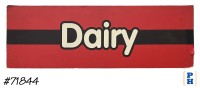 Dairy Sign