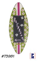 Surfboard Chalkboard