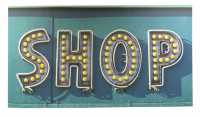 Shop sign - painting