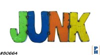 Metal Junk Sign