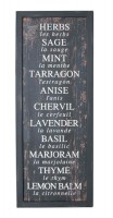 list of herbs sign