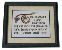 sign, irish bar