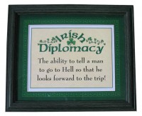 sign, irish bar